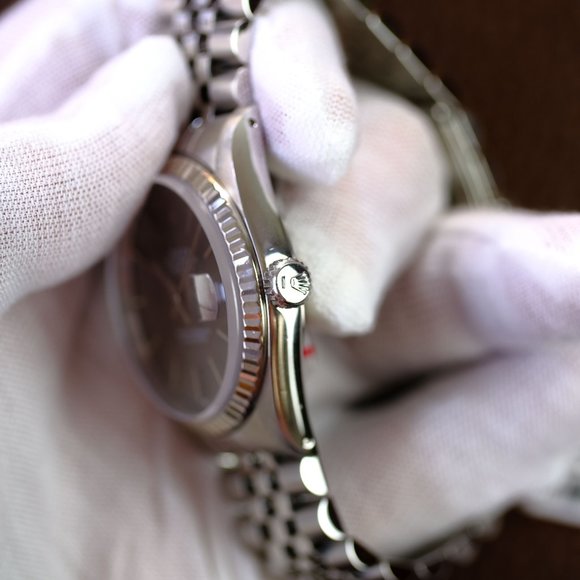 Rolex Datejust RARE Brown Dial 36mm Watch - Picture 6 of 12